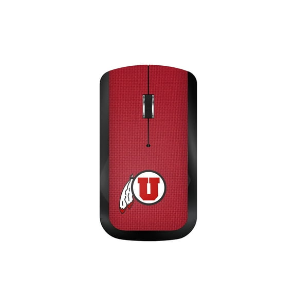 Utah Utes Solid Design Wireless Mouse