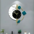 thumbnail image 4 of 22 in Modern Wall Watch Clock Quartz Silent Hanging Clock Nordic Style Home Decor, Wall Clock For Living Room, Bedroom, Study, Outdoor, Dining Room, Porch, Balcony, 4 of 14