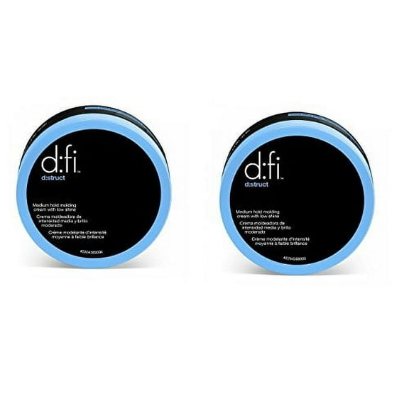 D:fi Hair Distruct Medium Hold Molding Creme 2 Pack 2.65 oz