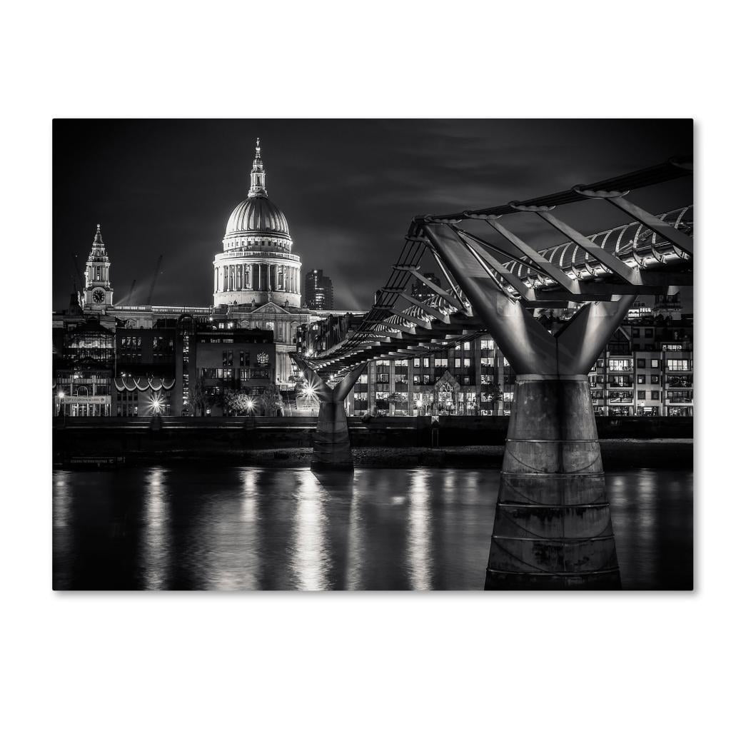 Trademark Fine Art "Letters From London" Canvas Art by Giuseppe Torre