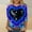 Multicolor, variant on Blmnix Valentine Shirts for Women Love Heart Pullover Clothes Crew Neck 3/4 Sleeve Womens Spring Blouses