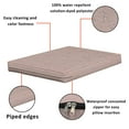 thumbnail image 4 of COVERS&ALL Mattress Protector Cover 100% Waterproof - Doubled Zippered Full Bed Mattress Protector for Patio Bench, Sofa/Cushion (5" x 30" x74", Fab Sand), 4 of 4