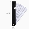 thumbnail image 3 of Multipurpose Engineering Ruler Fan Shaped Portable Metric Ruler with Ergonomic Handle, Folding Calibration Measuring Drawing Tool, for Architect Tailor Engineer, 3 of 6