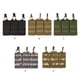 thumbnail image 5 of Greeniant Bolsa triple para Airsoft, bolsa de almacenamiento impermeable, accesorios de caza, mochila, suministros, chaleco de gran capacidad, Escalada ACU digital Greeniant OD024183-04, 5 of 6