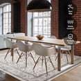 thumbnail image 3 of Rugs for Living Room Area Rug Carpet x Vintage Living Room Rugs for Bedrooms Machine Washable Rug for Dining Room Nusery Floral Distressed Grey Rug, 3 of 6