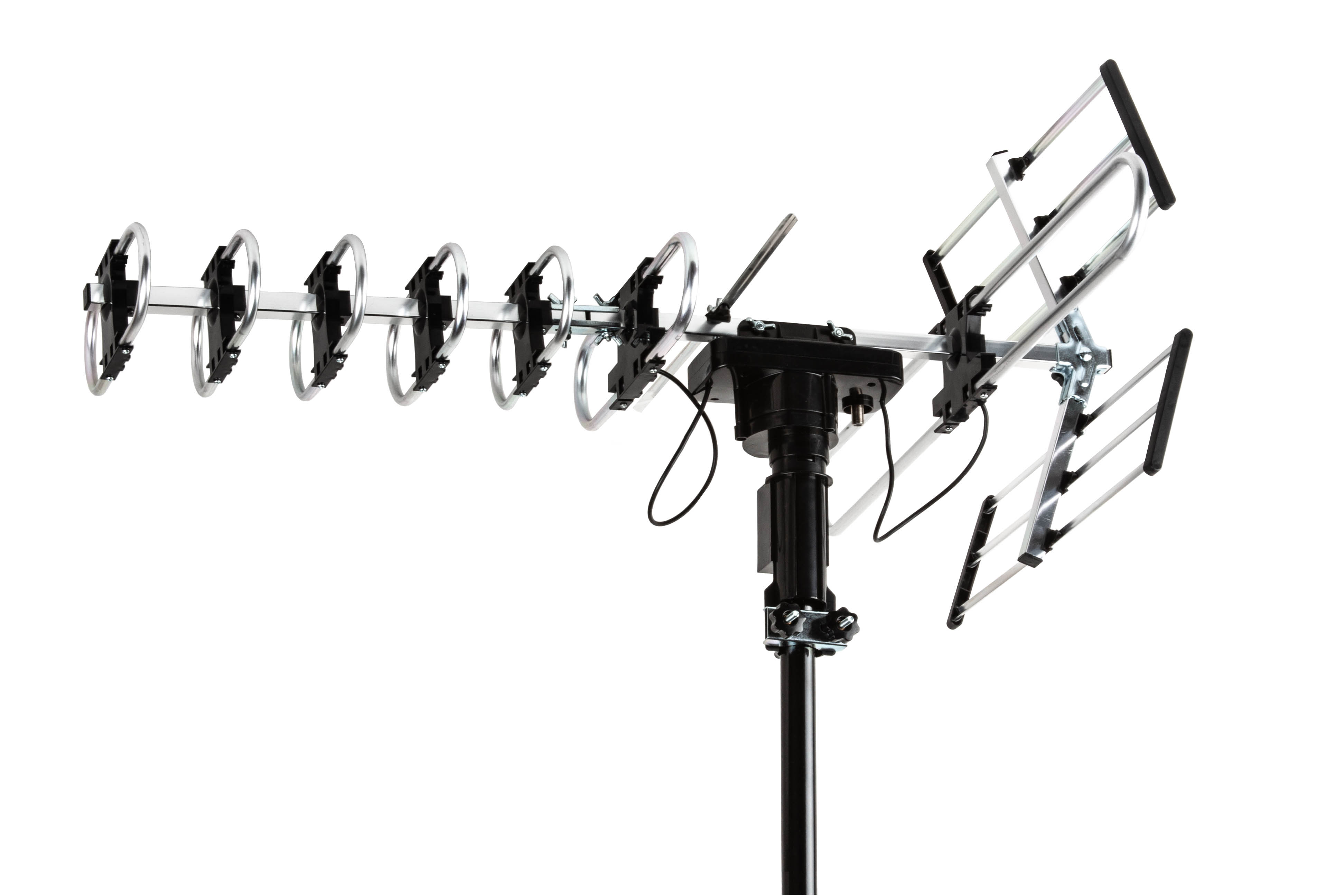 FiveStar Outdoor Antenna  4K HDTV Antenna  UHF/VHF/FM Radio with Free Installation Kit and J-pole - image 5 of 6