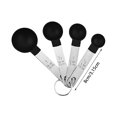thumbnail image 3 of Less Than 5 Tableware 8Pcs Green Plastic Measuring Spoons Cups Set Tools Measure for Baking Coffee, 3 of 9