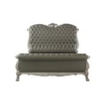 thumbnail image 4 of Dresden Queen Bed in Vintage Bone White & PU, 4 of 6
