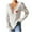White, variant on Sevevn Sweaters for Women Women's Winter Loose Solid Sweater Long Sleeve Round Neck Sweater Top Holiday Gift Finder