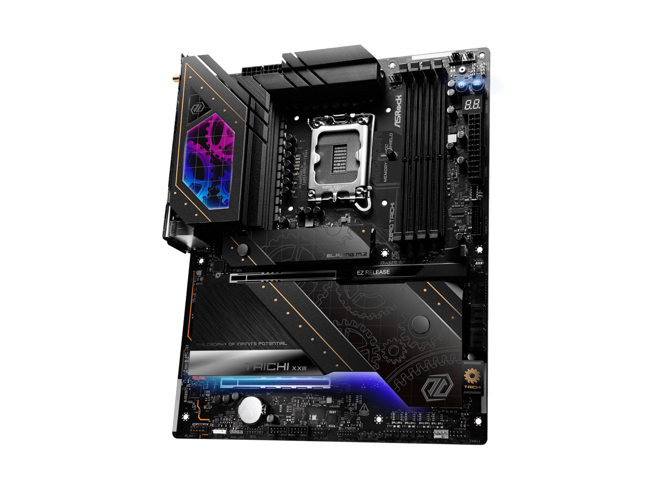 ASRock Z890 Taichi LGA 1851 Intel Z890 SATA 6Gb/s ATX Motherboard