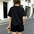 thumbnail image 6 of Tiijoy Girls Summer Outfits Casual Short Sleeve T-Shirt Shorts Set, 2-Piece, Sizes 2-14, 6 of 7