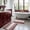 Burgundy Red-20" x 32" Plus 16" x 24", variant on Bath Rugs Set Aqua Green 20" x 32" Plus 16" x 24" 2 Piece Absorbent Chenille Bathroom Floor Mat