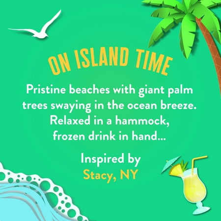 Find Your Happy Place Scented Jar Candle Palm Trees & Pina Coladas, 7 oz