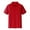Red, variant on Kiijoy Big Boys Short Sleeve Polo Shirt Solid Color Comfortable T-Shirt, Sizes 4-12
