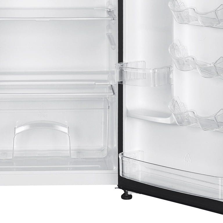 MAGIC CHEF Mini Refrigerator with Freezer in Black, HMDR45B