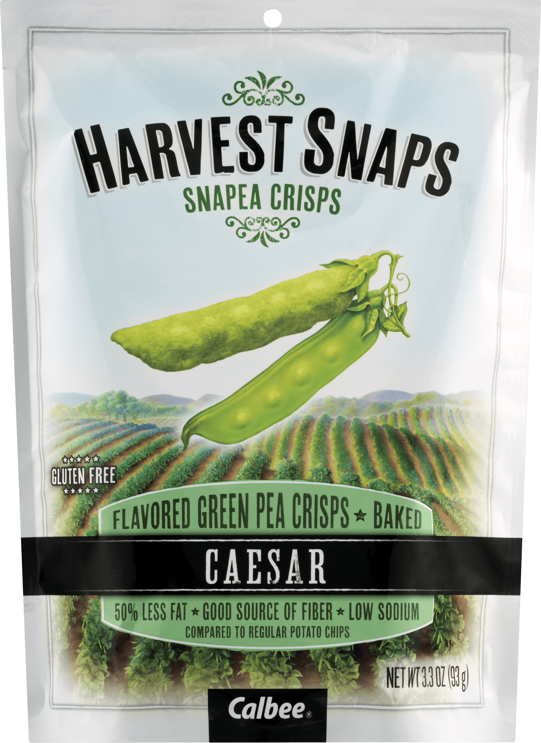 Harvest Snaps Snapea Crisps Caeser, 3.3 oz Pouch - Walmart.com