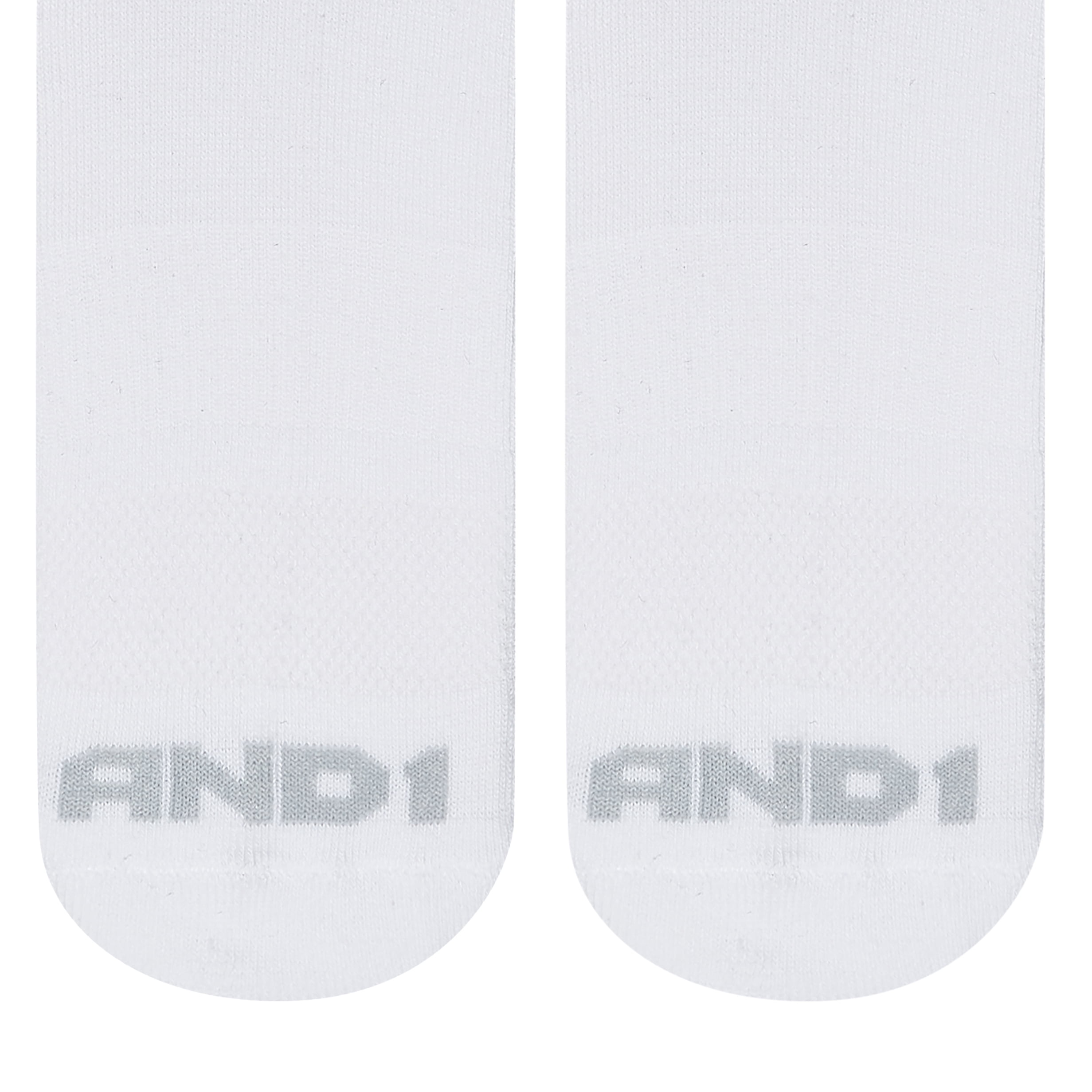 AND1 Men's Socks, Performance Cushion Ankle Socks, 6-Pack