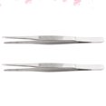 thumbnail image 3 of 2pcs Stainless Steel Tweezers Durable Nippers Repair Mounting Tools Straight Tweezers for Home, 3 of 6