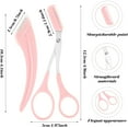 thumbnail image 3 of HKEJIAOI Teen Girl Gifts 2PCS Eyebrow Trimmers Scissors with Comb Professionals Precision Eyebrow Comb Scissors Set Small Eye Brow Razors Eyebrow Trimming Scissors Eyebrow Grooming Kit, 3 of 9