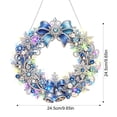 thumbnail image 3 of Christmas Door Hanging Ornament with LED Lights, Lighted Holiday Decor for Front Door, Wall, Window, Porch and Mantel, 3 of 4