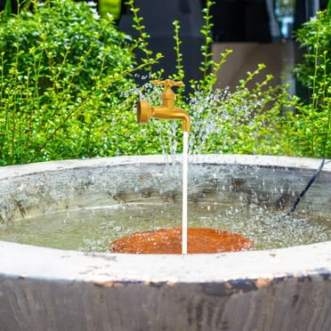 Masteelf Faucet Fountain Floating Tap for Yard Garden Decor Creative Invisible Faucet 1 Set Home Courtyard Outdoor Tabletop