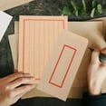 thumbnail image 4 of HOOWIFFY 44Pcs Chinese Style Khaki Kraft Paper Envelopes and Writing Set with Self Sealing Features, 4 of 6