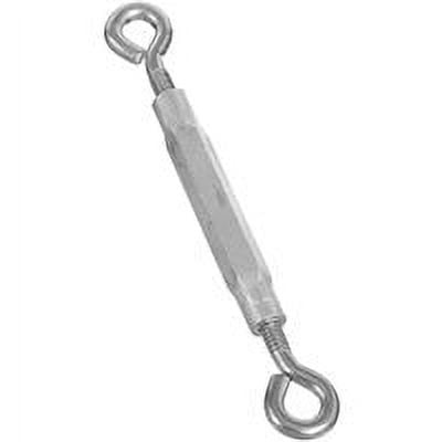 National Hardware N221-838 2171 Eye/Eye Turnbuckles - Stainless Steel in Stainless Steel, 1/4" x 7-1/2"