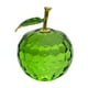 thumbnail image 2 of Adornos navideños, manzanas de cristal facetadas, figuras de manzanas de cristal, objetos coleccionables para decoración navideña del hogar., 2 of 6