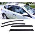 thumbnail image 2 of Ikon Motorsports Compatible with 13-18 Toyota RAV4 Acrylic Window Visors 4Pc Set, 2 of 6