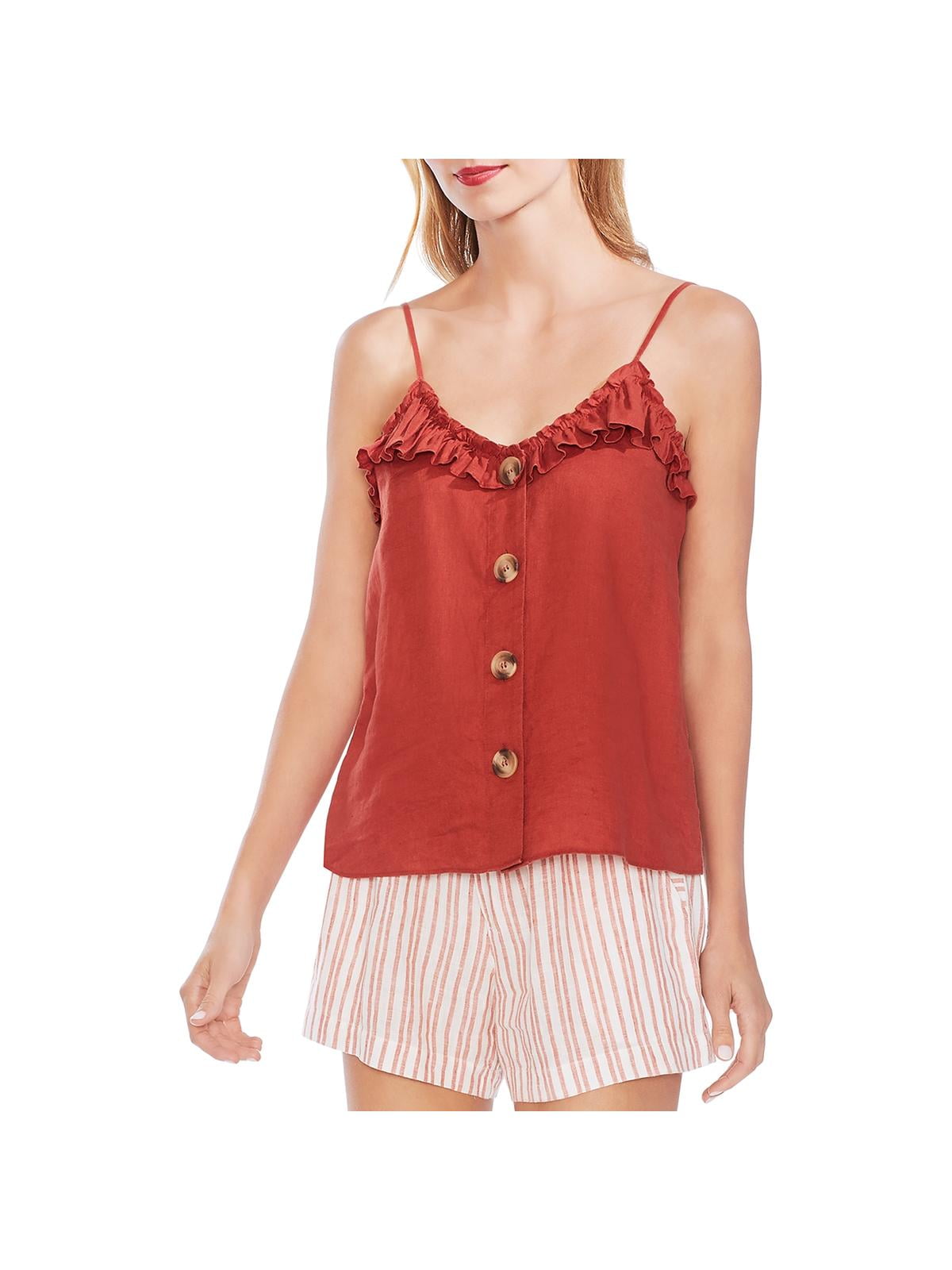 vince camuto linen top