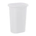thumbnail image 1 of Rubbermaid 13,25 Gallons Couvercle à Ressort Rectangulaire Poubelle Panier, Blanc, 1 of 6