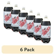 (6 pack) Great Value Dr Thunder Diet Calorie Free Cola Soda, 2 Liter Bottle