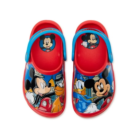 

Mickey Mouse Toddler Boys License Clogs Sizes 5/6-11/12