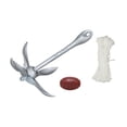 thumbnail image 2 of Boya de anclaje de grapnel plegable con cuerda de 20 m, garra de anclaje de kayak plegable para 25 kg, 2 of 9