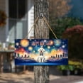 thumbnail image 3 of Happy New Year with Maltese Fireworks Holiday Xmas Winter 2025 Landscape Wood Sign Maltese Dog Lover Gifts Idea Hanging Wall Home Decor - 00025, 3 of 5