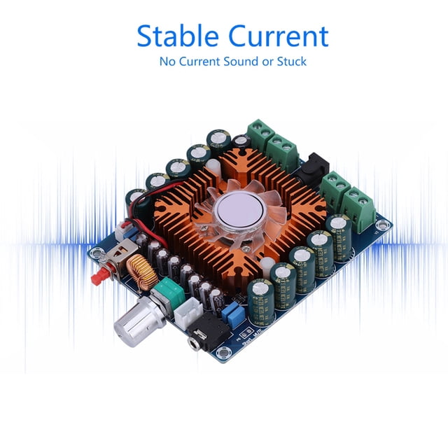 Digital Power Board, Multi- Protection High Sensitivity 4x50W 4 Channels Board, For Computer
