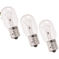 thumbnail image 3 of Microwave Light Bulb 40W E17 125V Replacement Part - Exact Fit for Microwaves and the Lava Lamps - Pack of 3, 3 of 4