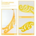 thumbnail image 5 of Raindrops Golden Multi-functional Clothing Ruler for DIY Sewing and Proofing Plastic 7.5 Inches, 5 of 6