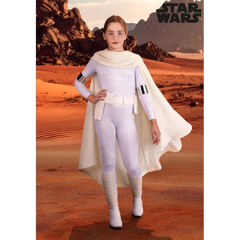 white christmas dresses Padme Battle Costume Padme Star Wars Costume For Women – Lydiacosplay