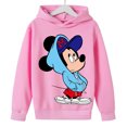 thumbnail image 3 of Sudadera con capucha de Mickey Mouse, sudadera con capucha de Disney Minnie Mouse para niñas y niños, ropa para bebés, tops, suéter lindo para niños, ropa de primavera, 3 of 5