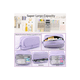 thumbnail image 3 of Lapicera 4 Capas De Gran Capacidad Estuche Organizador Violeta, 3 of 3