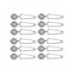 thumbnail image 1 of 12Pcs Tea Strainer,Premium Stainless Steel Tea Strainer with Handle for Loose Leaf Tea Fine Mesh Te, 1 of 5