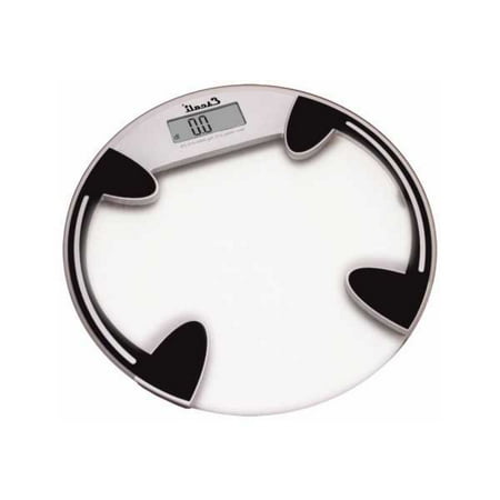 - Escali Glass Platform Bathroom Scale-Clear-400 Lb / 180 Kg