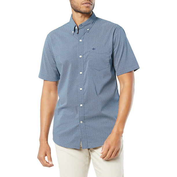 Dockers - Dockers Men's Signature Comfort Flex Short Sleeve Shirt ...