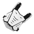 thumbnail image 1 of Motorcycle Armor Vest, Shock Absorbing Foam Lining Riding Back Chest Protector Double Protection  for Cycling, 1 of 7
