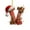 V, variant on Beautynvta 26 Christmas Letter Ornaments, Santa Hat Plaid Alphabet Ornaments, Christmas Tree Hanging Ornament, Personalized Initial Letter Pendant, DIY Hanging Xmas Ornament, Q