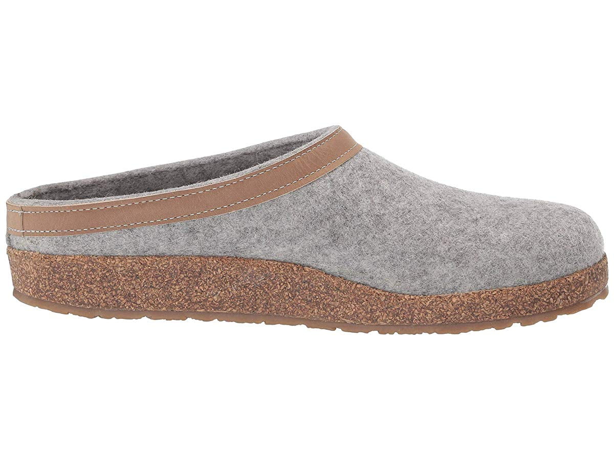 haflinger gzl leather trim grizzly