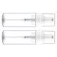 thumbnail image 4 of 2Pcs 150ml Dispensador de espuma portátil Botellas Limpiador facial vacío Botella de champú Contenedor de cosméticos (transparente), 4 of 6