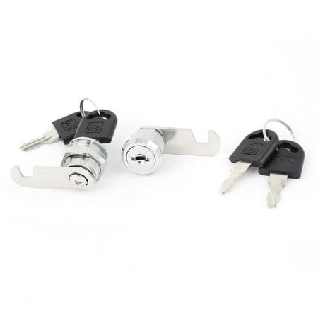 5 Cam Mailbox Lock - 2set 4 Keys Door Cabinet Mailbox Drawer Cupboard Cylinder Cam Lock Camlock