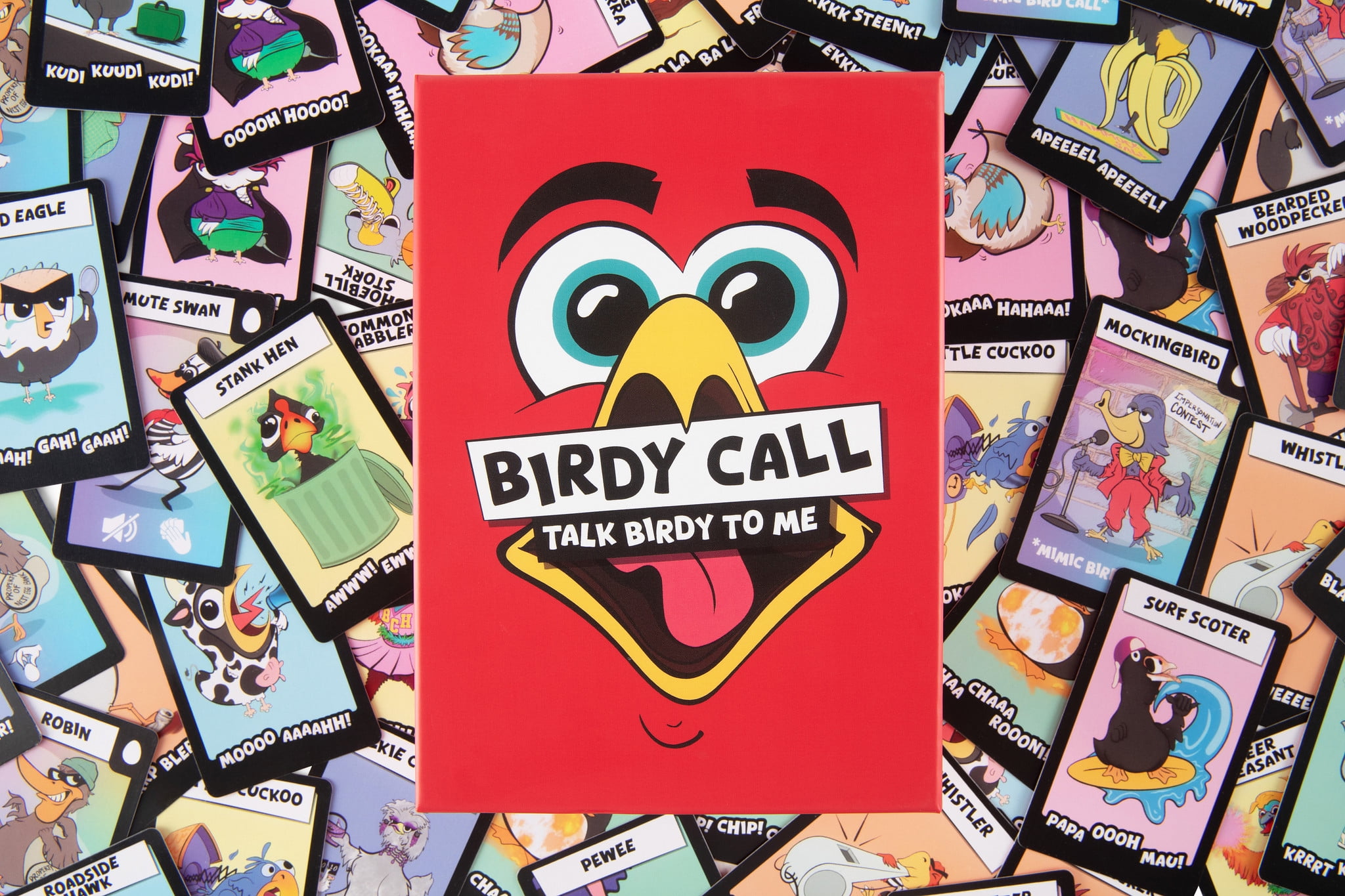 BIRDY CALL Family Party Game - The Hilarious, Loud & Loony Bird Matching Egg Collecting Card Game for Kids, Families & Friends - Christmas White Elephant Gifts, Stocking Stuffers + Board Games Night